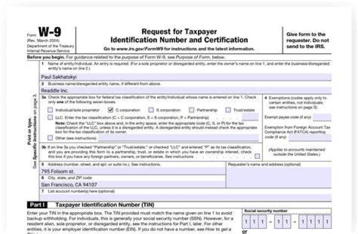 Are W9 reported to the IRS?