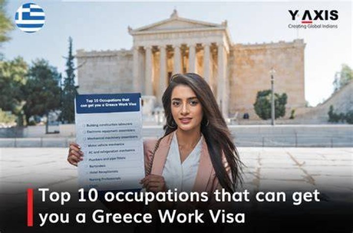 Can an American live and work in Greece?