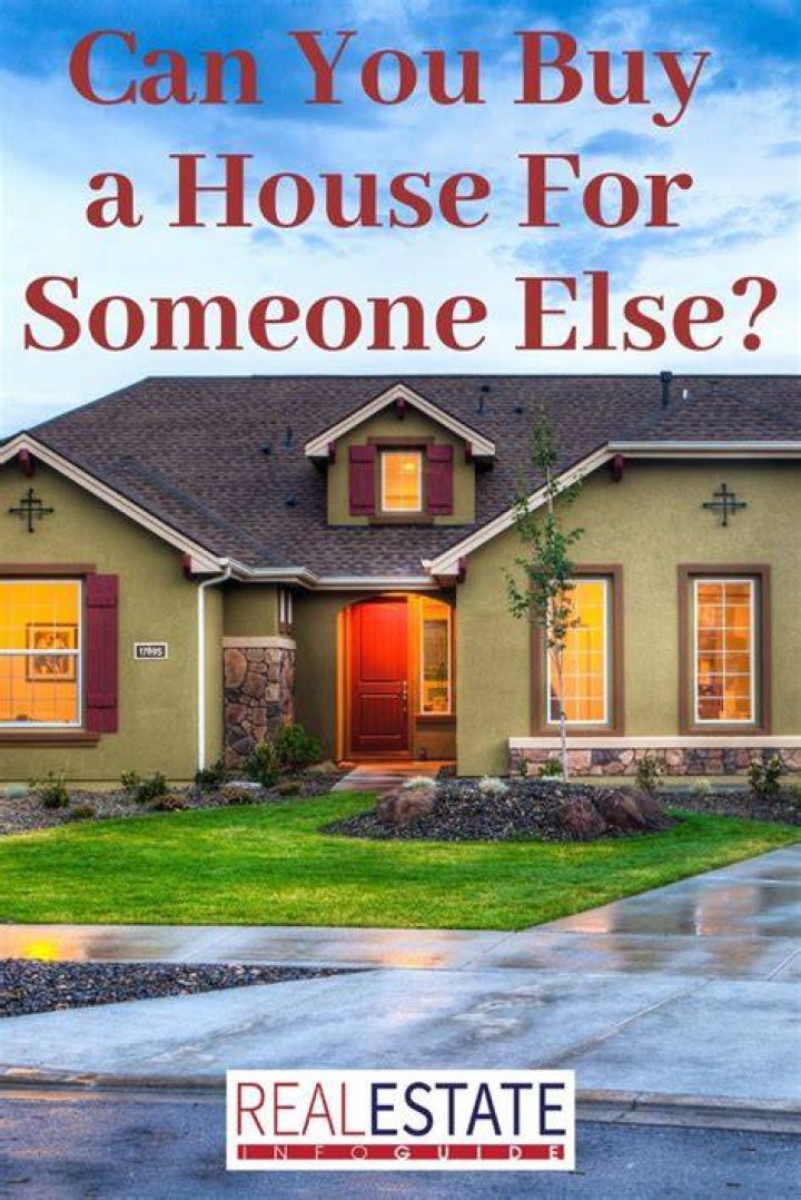 Can I buy a house and transfer it to someone else?
