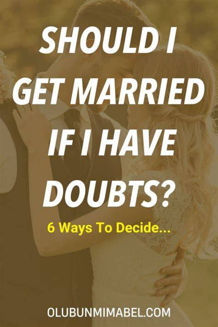 How soon should you decide to get married?