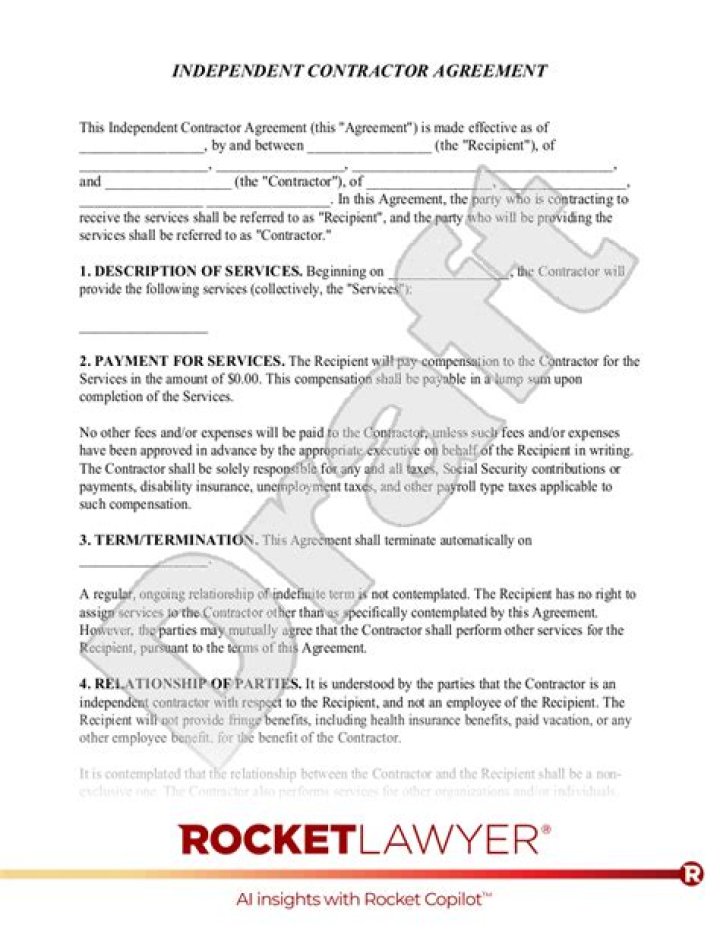 Is a dba an independent contractor?