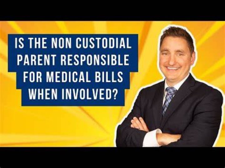Is the non-custodial parent responsible for health insurance?