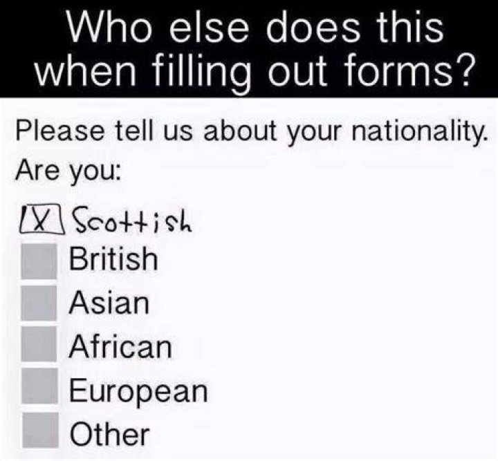 Is your nationality where you were born or your parents UK?