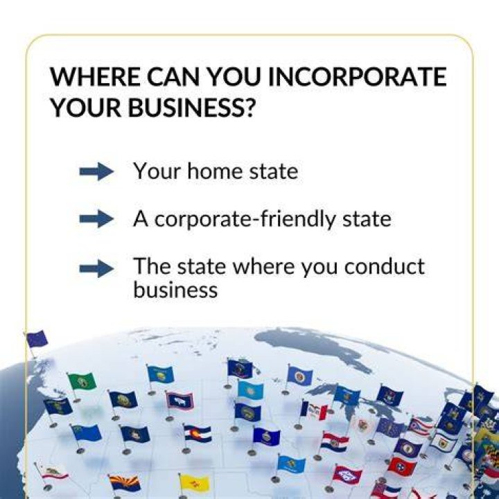 What factors should a new company consider in deciding which state to incorporate?